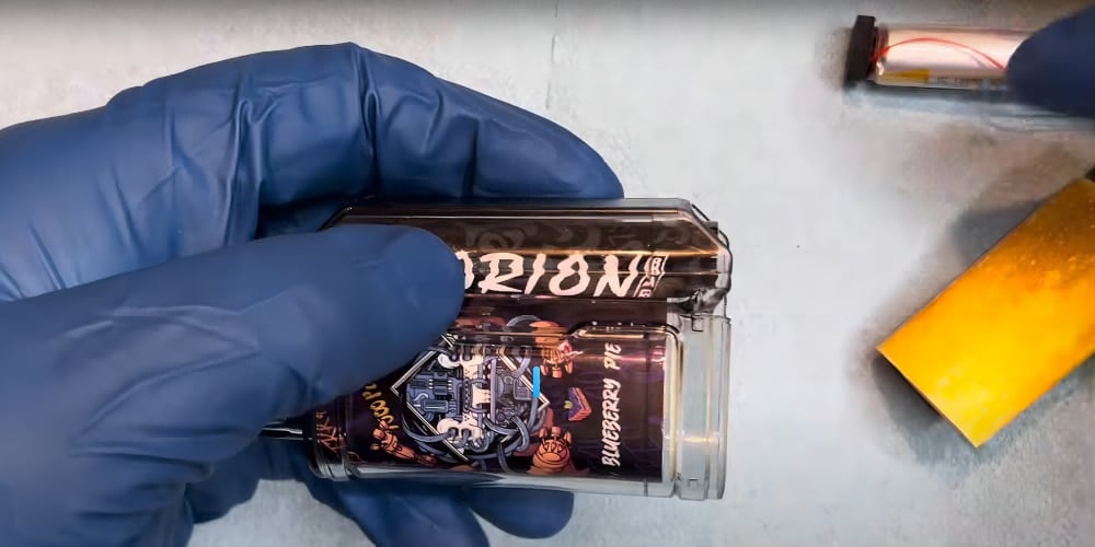 trouble shoot battery depletion issue with lost vape orion bar